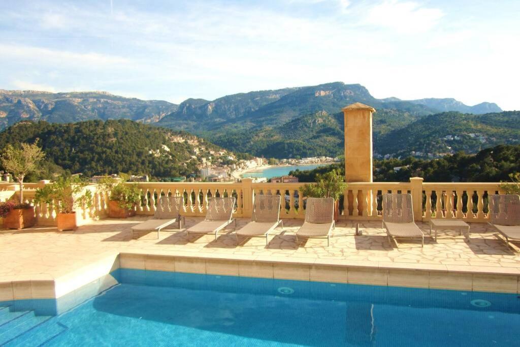 Apartamento Gran Terraza Privada Y Vistas Al Mar ปอร์ต เด โซลแยร์ ภายนอก รูปภาพ
